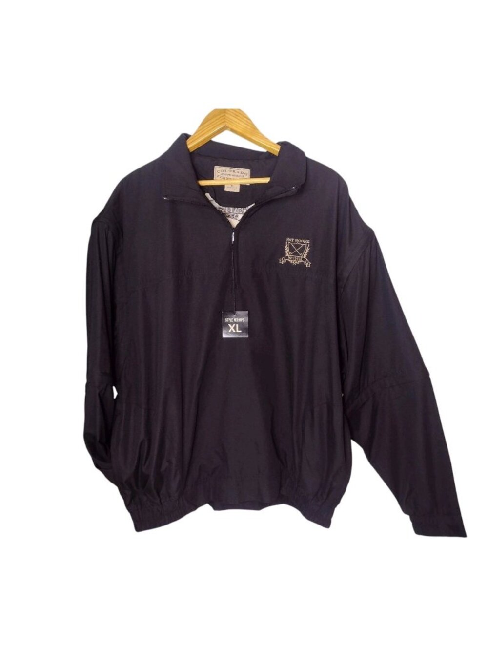 Pat Boone Golf Tournament Windbreaker Jacket Mens XL Colorado Timberline New